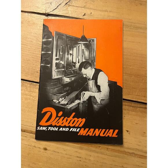 Vintage Disston Saw Tool and File Manual. Paperback. Henry Disston & Sons - Picture 1 of 2